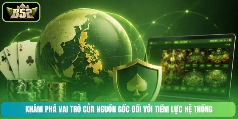 Khám phá vai trò của nguồn gốc đối với tiềm lực hệ thống